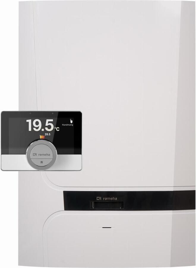 REMEHA Calenta Ace-Matic 40L CW6 Combi Comfort Systeem met eTwist con. 60 100