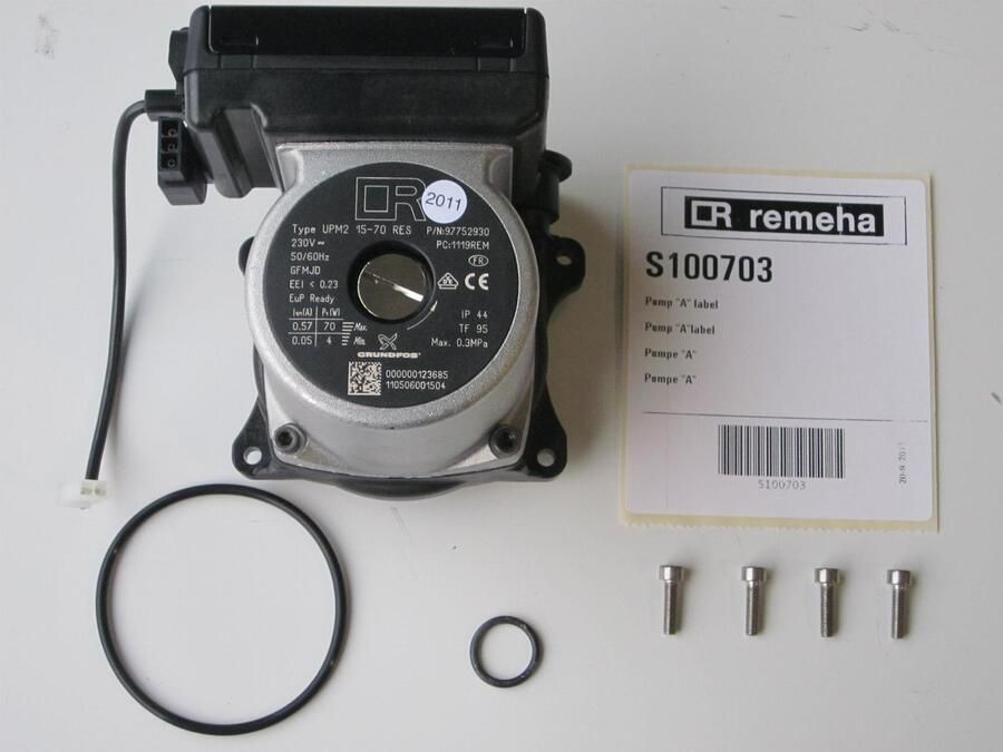 REMEHA Calora Tower en andere series energiezuinige A-label pomp v. Calenta & Calora S100703