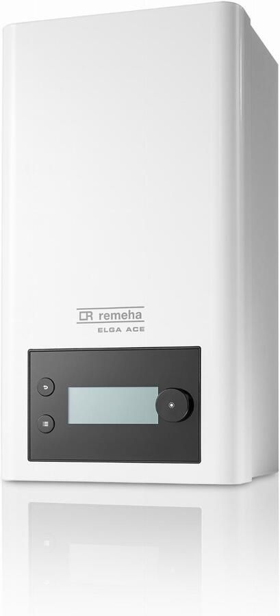 REMEHA Elga Ace warmtepomp lucht water A++ binnenunit 6.14kW extern OpenTherm hxbxd
