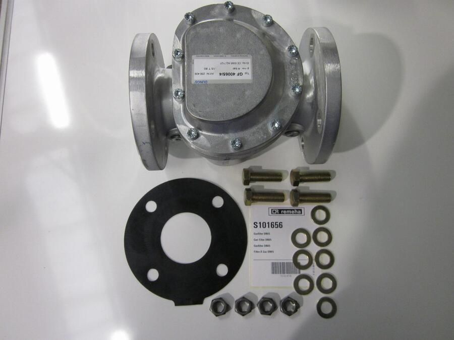 Remeha Cascadesysteem Gasfilter verzamelleiding DN100 S101656