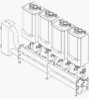 REMEHA Quinta Pro montageplaat wandcontactdoos 113076