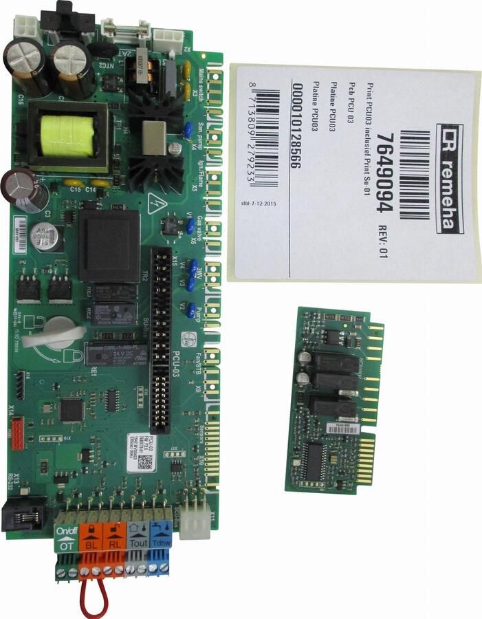REMEHA print PCU03 inclusief print Su-01 7649094