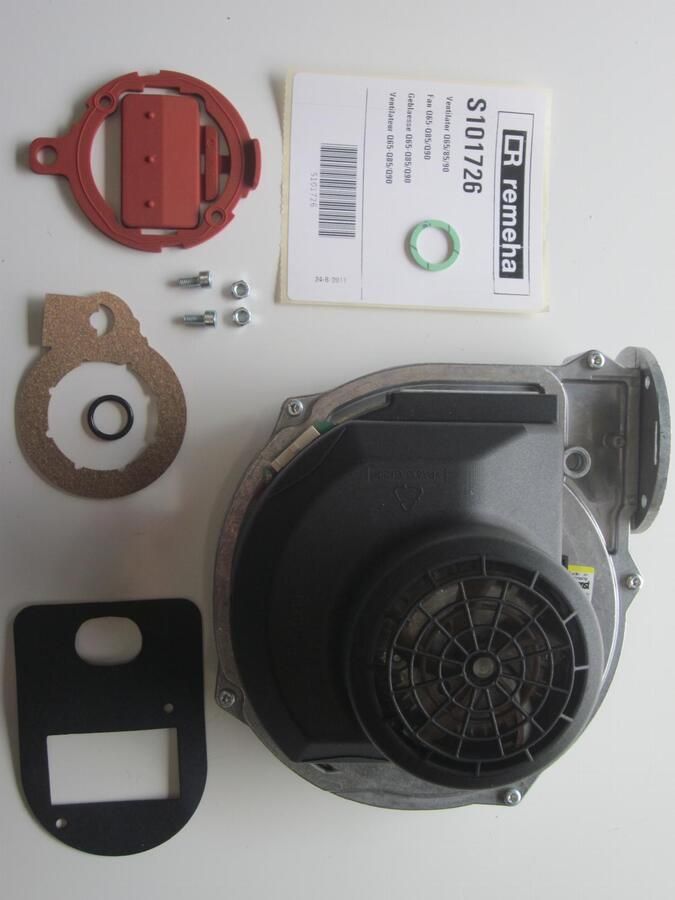 REMEHA Quinta Ace Solo en andere series ventilator t.b.v. Quinta 45 65 85 & Quinta Pro 65 90 S101726