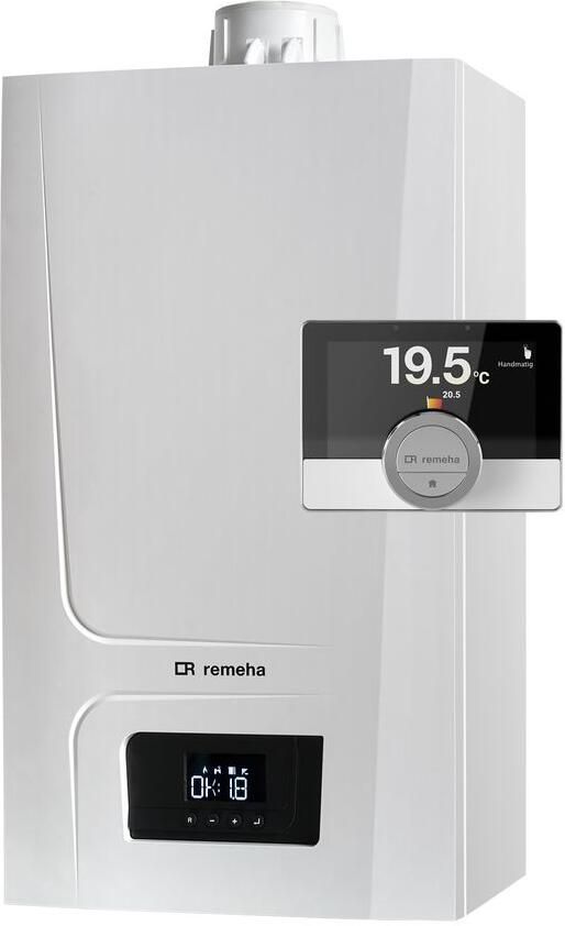 REMEHA Tzerra Ace-Matic 28c CW4 Combi Comfort Systeem met eTwist con. 60 100 7814165
