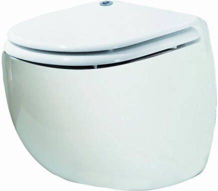Sanibroyeur Sanicompact Comfort faecalienvermaler in wandclosetpot met closetzitting c72lvnl