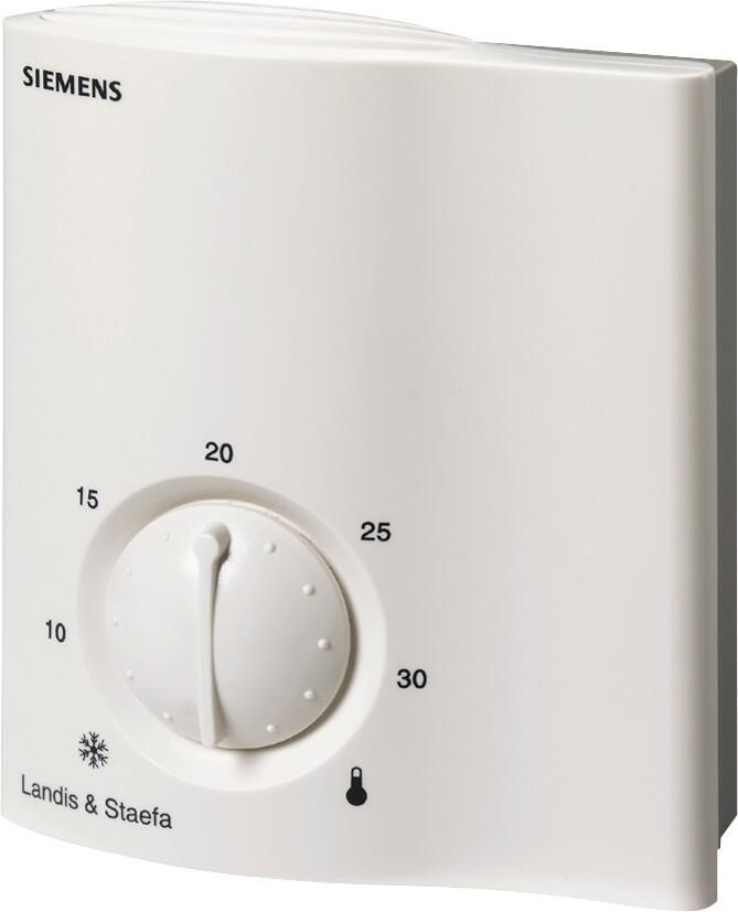 Siemens Ruimtethermostaat H11415xB9.66xD4.28cm Wit BPZ RCU10