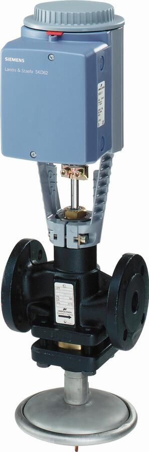 Siemens elektro hydr motor voor 3" uitvoering open dicht ESII 24Vac