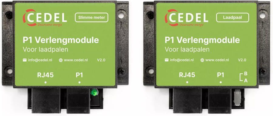 SOLAR De Cedel P1 verlengmodule voor de Alfen laadpalen.