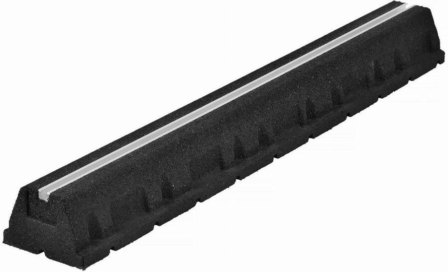SOLAR Plus rubberen onderbalk lxbxh 1000x150x90 set van 2 stuks inclusief bouten