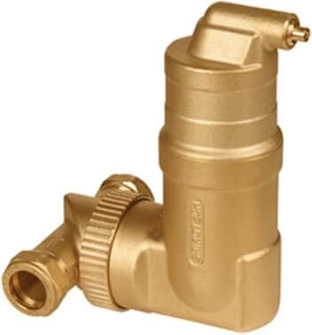 SPIROTECH Spirovent luchtafscheider universal messing 22mm RV2 UA022W - Foto 2