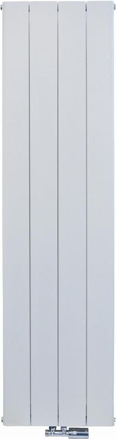 THERMRAD Alusoft radiator 1273W recht verticaal buis ovaal 6 aansluitingen hxlxd 1800x360x76mm mat wit