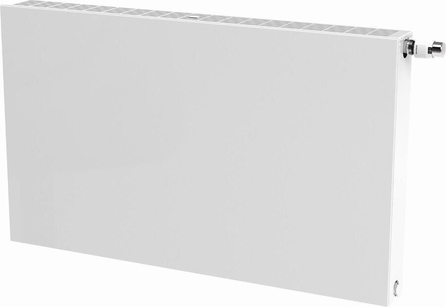 THERMRAD Compact-6 Plateau Hybrid H600-22-L1600 Afgifte 1046Watt verwarmen bij 45-35-20C 360 koelen bij 17-19-28C Ral 9016