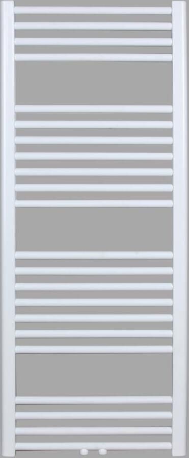 THERMRAD Basic 6 radiator 598W recht verticaal buis rond 6 aansluitingen hxl 1217x600mm glanzend wit RAL9016