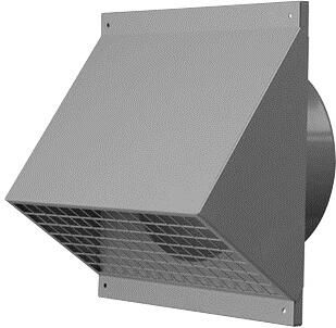 UBBINK Aerfoam gesoleerd leidingsysteem gevelkap metaal 160mm zwart 0188815