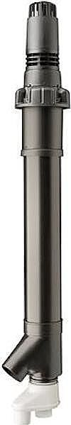 UBBINK dakdoorvoer parallel 80mm 80 80mm kunststof pp lengte 1780mm zwart zwart 0187492 - Foto 1