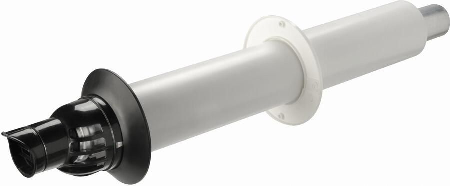 UBBINK Rolux 5H muurdoorvoer 80-125 inclusief muurplaten PP KS zwart 0223124