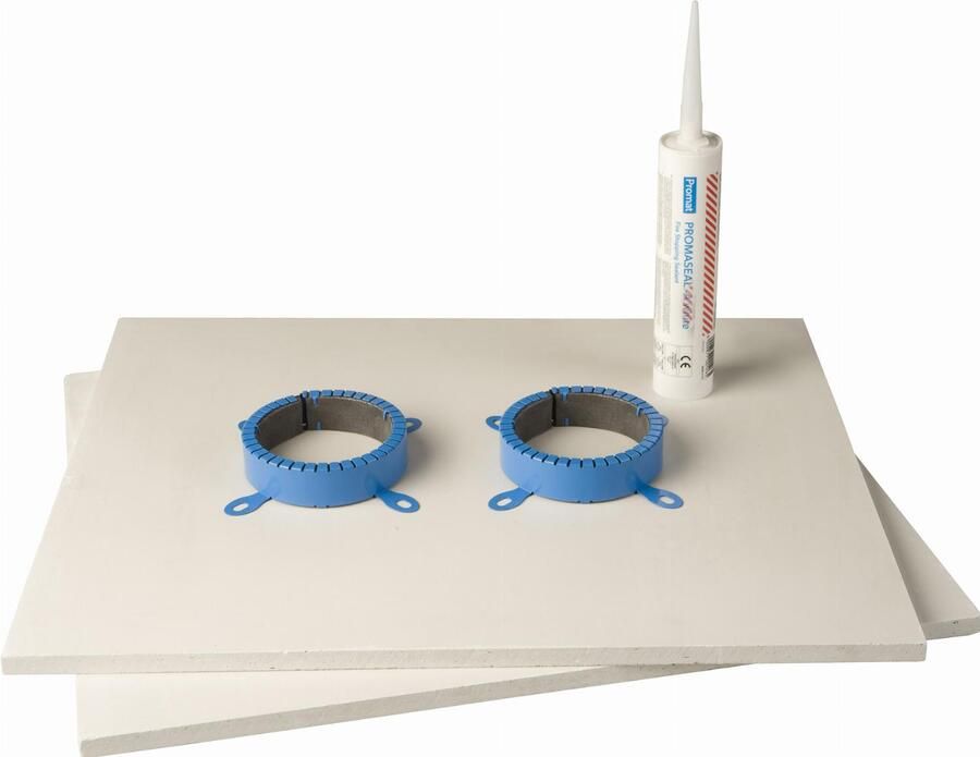 UBBINK Rolux ProTect brandwerende schachtafsluiting 80 80mm 0718125