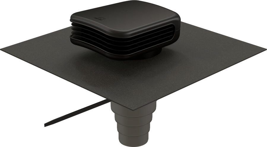 UBBINK Valetis ongeisoleerde dakdoorvoer 15-67 voor diamers 160-150-125-110-100mm 0172090