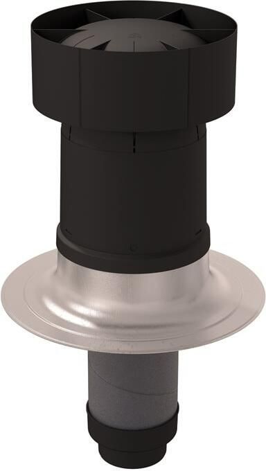 UBBINK Ventus Dakdoorvoer 0 150-160 zwart 0169886