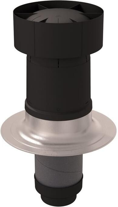 UBBINK Ventus Dakdoorvoer 0 180 200 zwart 0169881