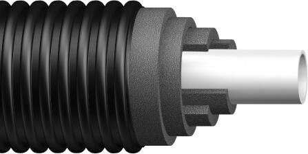 Uponor Ecoflex buis Thermo Single 90xØ200mm besteleenheid=max. 100m(rol ) prijs=per meter