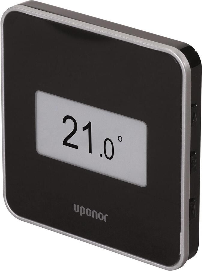 UPONOR Smatrix Base PRO ruimtethermostaat met RH-sensor Style T-149 B zwart 1087814 - Foto 2