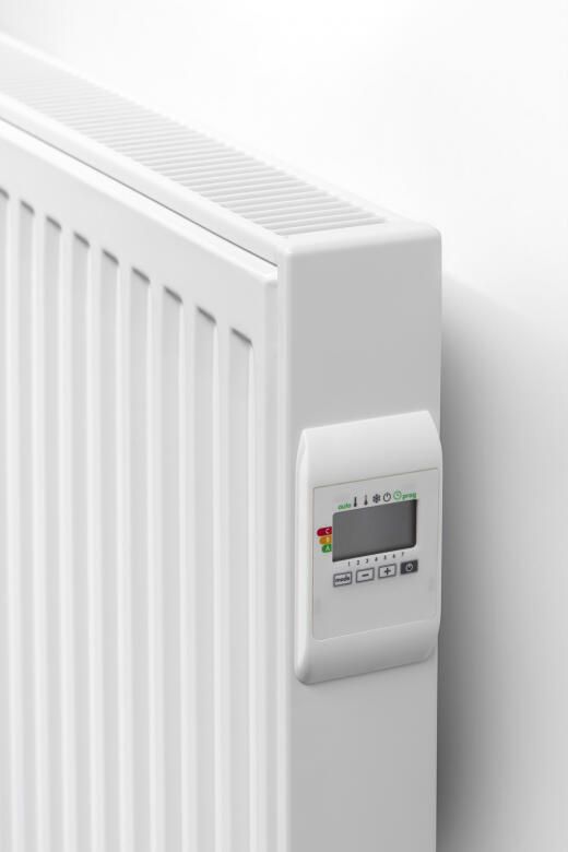 VASCO E-panel EP-H-RIB elektrische paneelradiator geribd h=600mm b=1001mm RAL9016 1500 Watt horizontaal 34010A060EL1000 - Foto 3