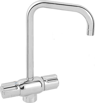 VENLO Ideal Standard mix Medical keukenkraan thermostatisch m. desinfectie m. draaibare uitloop chroom A5545AA