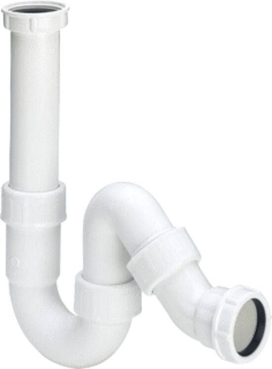 Viega hostaleen universeel sifon 6 4x40mm met klemverbinding 279394