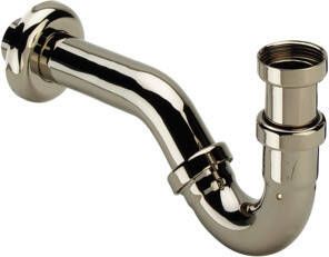 Viega Project bidet buissifon 1.1 4"x3 2 cm met muurbuis en rozet chroom