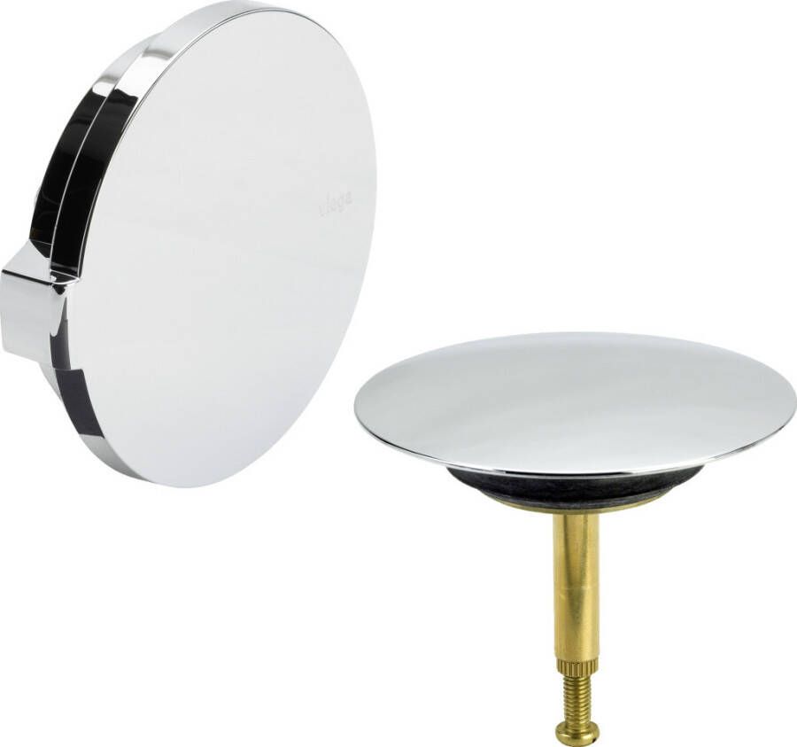 Viega Multiplex Visign M5 afbouwdeel voor badafvoercombinatie chroom 721244 - Foto 2