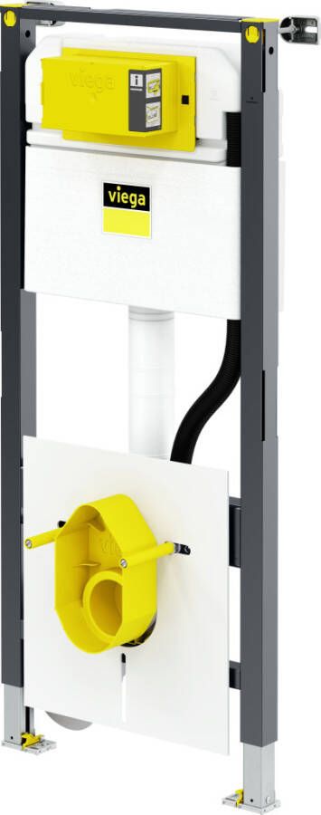 VIEGA Prevista Dry WC-element met douche-WC-aansluiting 1120 mm staal PE hxb 1120x500mm - Foto 2