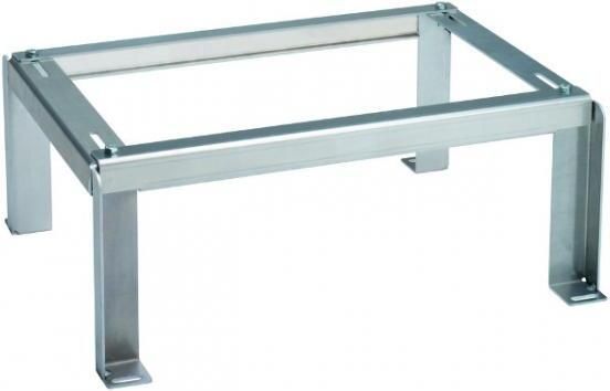 VIESSMANN toebehoren warmtepomp console voor vloermontage van buitenunit van aluminium profielen hxbxd totaal 304x773x732mm 7618813
