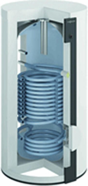 VIESSMANN Vitocell 100-W CVAB boiler ind gestookt 300l max. cap.44kW spiraal staal hxbxd 1734x667x744mm efficintieklasse B