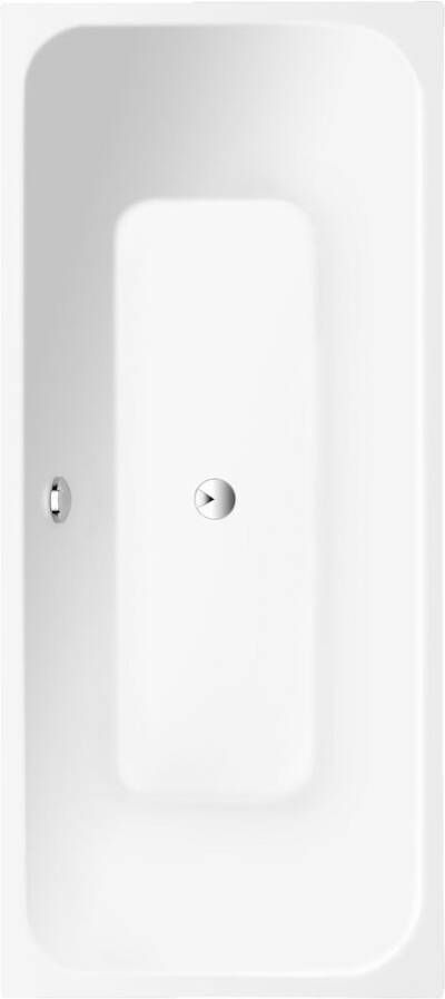 VILLEROY&BOCH Villeroy&amp Boch O.novo Design rechthoekige ligbad overloop hxbxl 460x750x1700mm bodem lxb 1200x460mm glanzend wit alpin - Foto 2