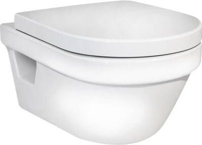 VILLEROY&BOCH Omnia Architectura closetzitting roestvrij staal scharnieren wit 98M9C101