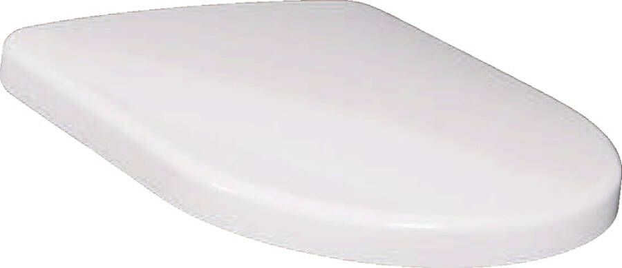 VILLEROY&BOCH Omnia Architectura Design closetzitting met deksel RVS scharnier kleur wit