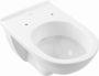 VILLEROY&BOCH Villeroy&amp Boch O.Novo closetzitting met deksel scharnier RVS top montage kleur wit - Thumbnail 3