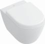 VILLEROY&BOCH Villeroy&amp Boch Subway 2.0 closetzitting met deksel scharnier RVS top montage wit 9M686101 - Thumbnail 4