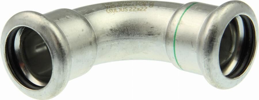 VSH XPress RVS bocht koppeling 90gr 54 x 54mm RVS(pers x pers )