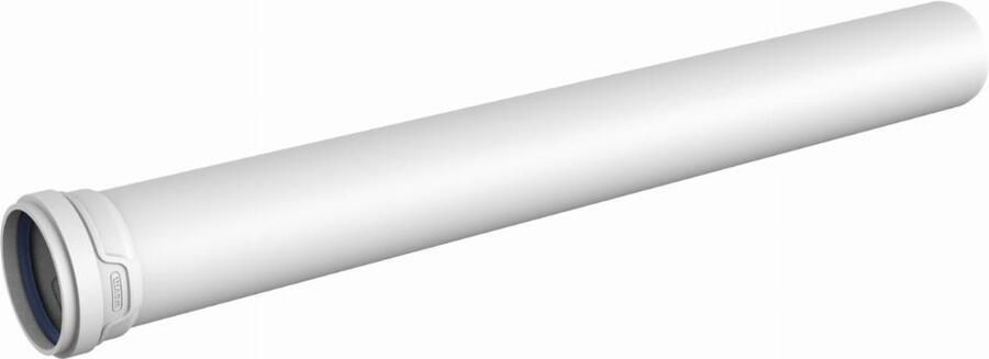 WAVIN As+ kunststof buis buiseind x schuifmof 110x5.3mm grijs