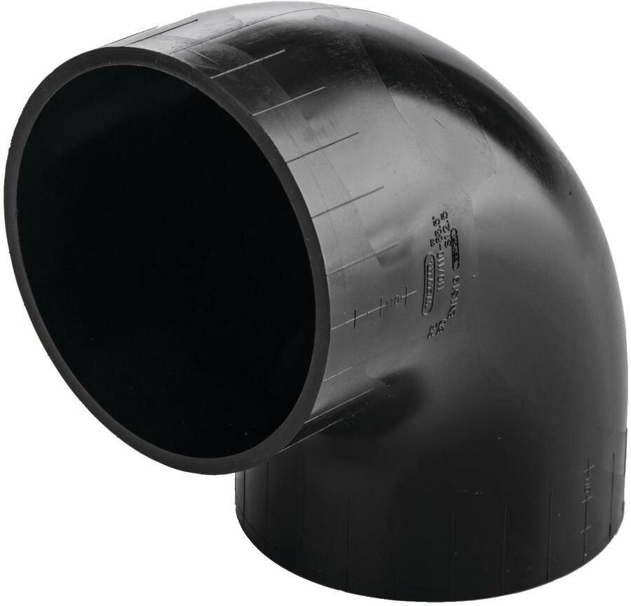 WAVIN PE bocht 90graden 40mm