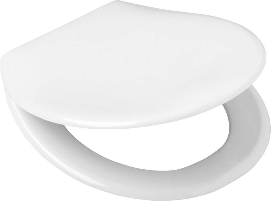 WISA Leo Closetzitting met deksel universeel duroplast RVS scharnieren wit