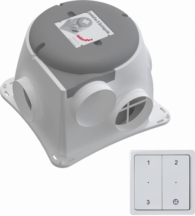 ZEHNDER Comfofan Silent rfz pakket 125mm kunststof 458006616