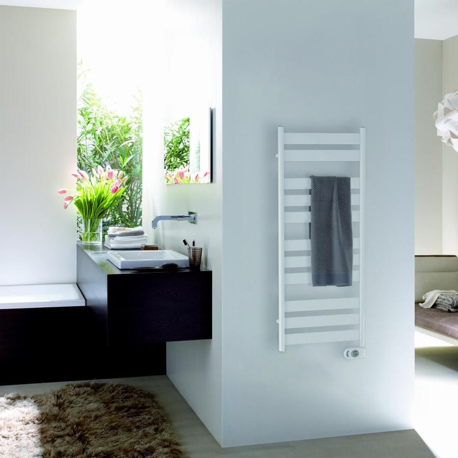 Zehnder Zeta elektrische designradiator 160x60cm 750W wit (RAL9016) zete-160-060-mq