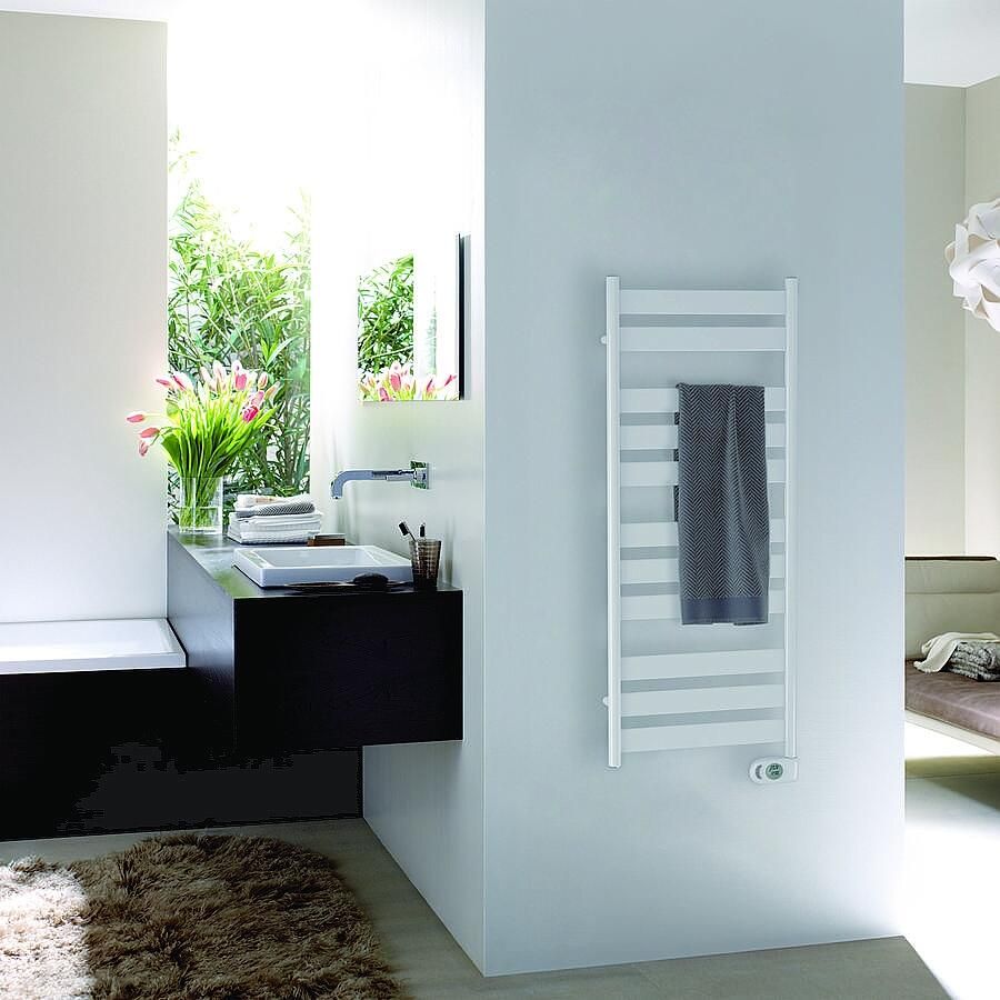 Zehnder Zeta elektrische designradiator 120x50cm 500W wit ( RAL9016) zete-120-050-mq