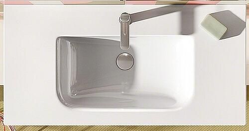Catalano Sfera 100x50cm meubelwastafel wit 1100SFN00