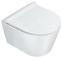 Catalano Zero 46 New Flush wandcloset compact diepspoel zonder spoelrand m. Cataglaze wit 1VSZ46R00 0111460001