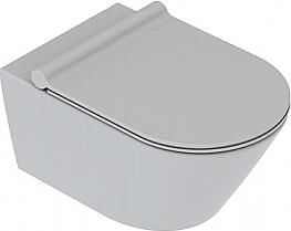 Catalano New Zero 55 New Flush wandcloset diepspoel zonder spoelrand m. Cataglaze satin cement 1VS55NRCS