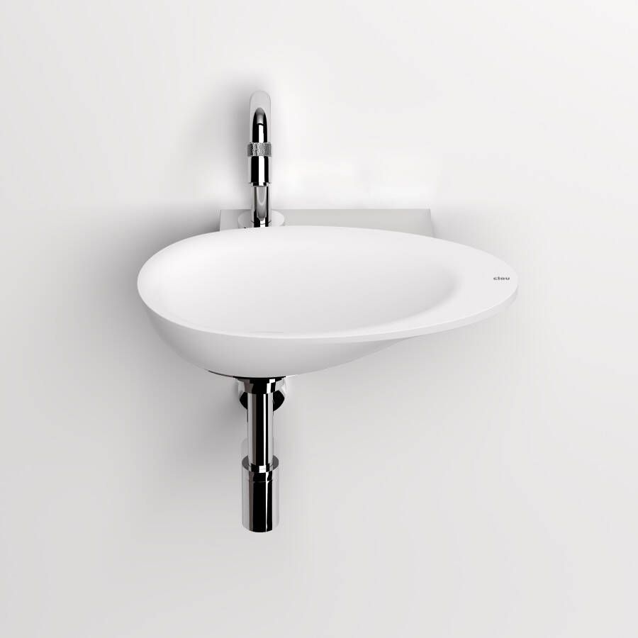 Clou First fonteinkom zonder kranenbank met plug aluite CL 03.10021